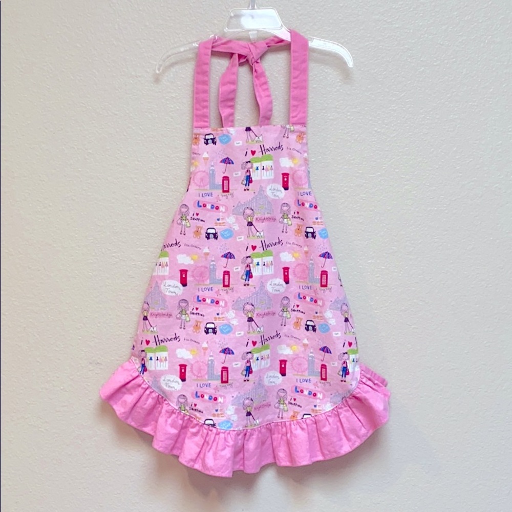 Harrods London Girls Apron